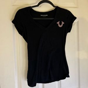 True Religion V neck Tee